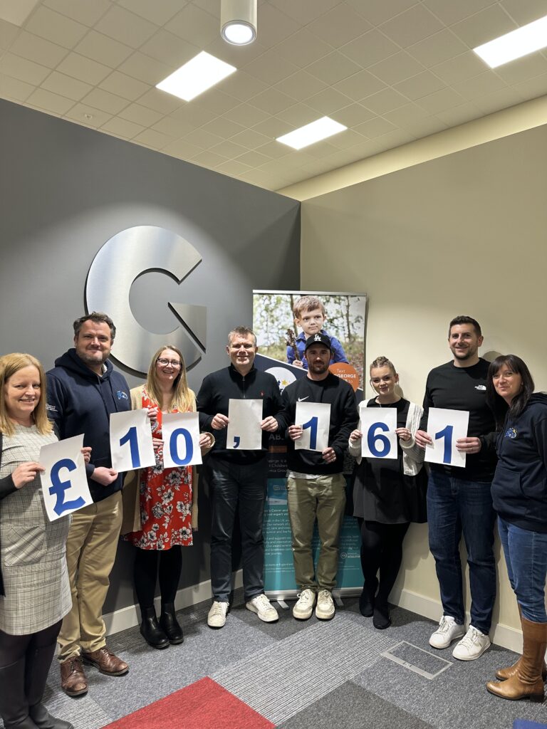Over £10k raised for Just George!